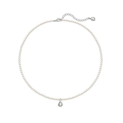 Onchic珍珠项链女小众设计锁骨链