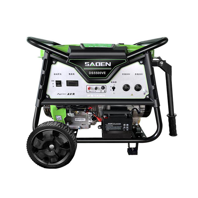 德国萨登3KW汽油发电机220V家用小型5千瓦三相380V伏8000工地商用