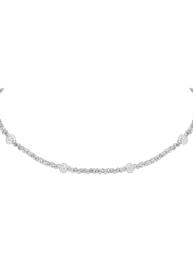 碎银几两淡水珍珠项链女夏2025新款爆款颈链轻奢小众高级感锁骨链