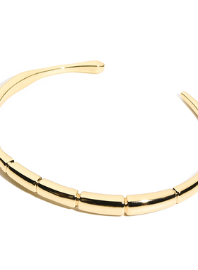 Missure原创设计女镀金开口手镯