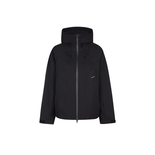 【防水】UPON PRO防水耐磨可调节风帽弧线防护外套宽松透气女