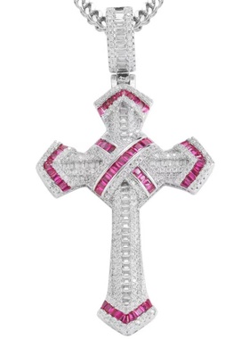 Mr.Blingggggg彩色十字架吊坠