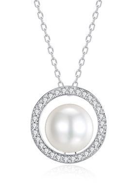 天然海水Akoya珍珠小香风锁骨链