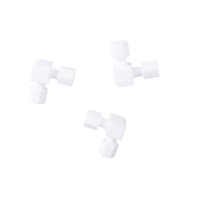 四氟卡套弯头特氟龙直角弯通防腐