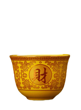 佛堂用品供水杯供奉酒杯茶杯财神