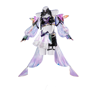 漫骨王者荣耀阿轲cos服 源梦化蝶舞动漫游戏全套C服cosplay服装女