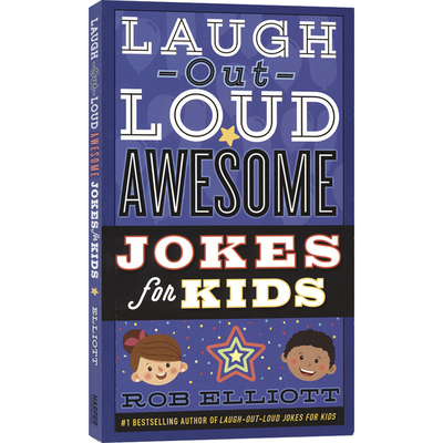 Laugh-Out-Loud Awesome Jokes for Kids 超酷的开怀大笑笑话集 美式幽默 词汇积累 儿童英语课外读物 英文原版进口图书