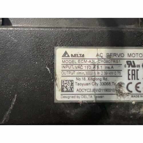 询价台达伺服电机 ECM-A3L-CY0807RS1