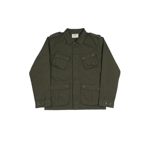 Tropical Combat Jacket 1st TCU人字纹丛林作战复古多袋工装夹克