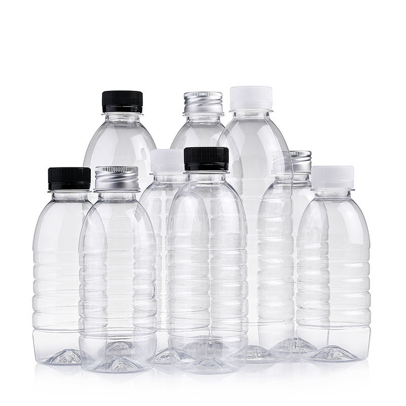 500ml透明塑料瓶一次性矿泉水空瓶子一斤装的1L饮料瓶带盖食品级