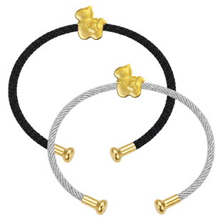 SIMPLEJOYS马上有钱红绳黑白情侣手镯马年挂坠手链生肖本命年礼物