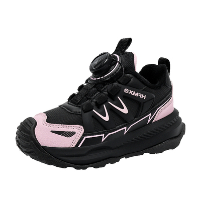 双星儿童运动鞋2025新款冬季中大童女孩跑步鞋二棉冬鞋女童加绒鞋