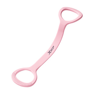 特步拉力器弹力带八字拉力带开肩美背女健身家用拉伸瑜伽锻练器材