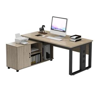 办公桌简约现代台式电脑桌家用书桌办公室老板桌单人员工桌椅组合