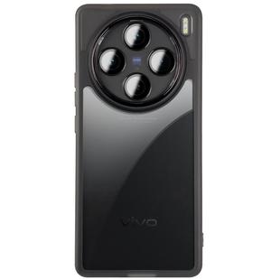 适用于vivox100镜头全包手机壳x100pro自带镜头膜x100s保护套x100磨砂防滑vivo曲屏x100ultra新款5G透明防摔