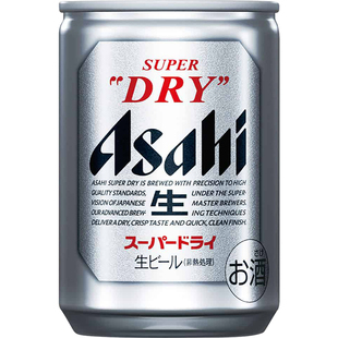 Asahi朝日超爽生啤酒SUPER DRY辛口350ml/500ml日本原装进口