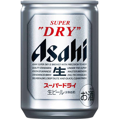 Asahi朝日超爽生啤酒SUPER DRY辛口350ml/500ml日本原装进口