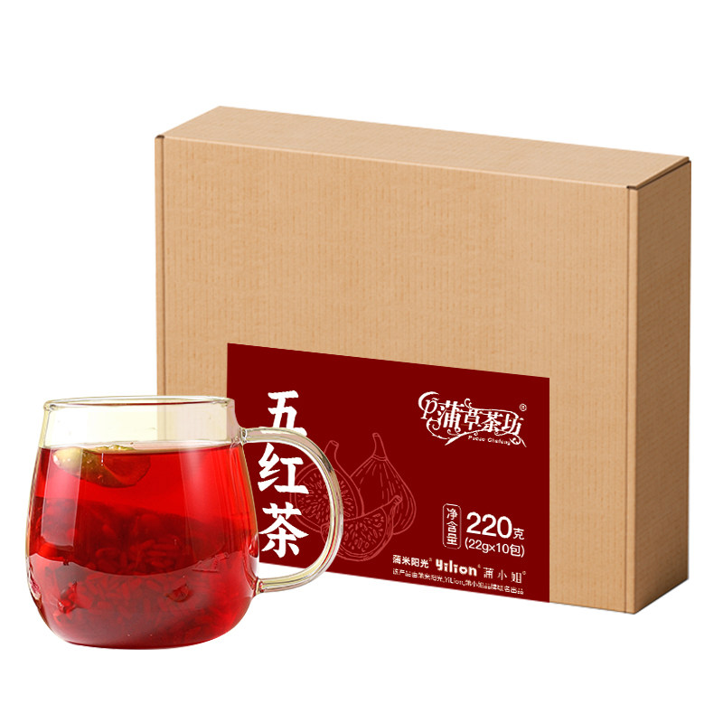 蒲草茶坊免煮五红汤材料包