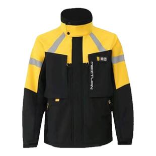 美团外卖外套工作服骑手外套防风加绒冲锋衣男冬装多口袋户外装备