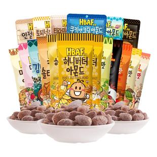 hbaf芭蜂坚果蜂蜜黄油扁桃仁混合坚果仁小包装巴旦木坚果零食休闲