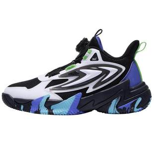 悍将|361童鞋儿童篮球鞋男童运动鞋秋季新款中大童鞋旋钮球鞋