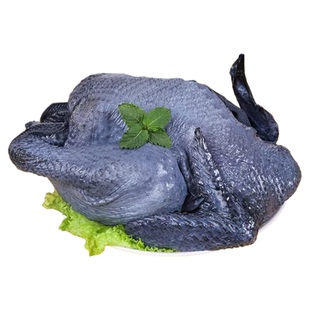 乌鸡新鲜现杀正宗农家散养土鸡五黑鸡乌骨鸡生鲜冷冻活鸡整只顺丰