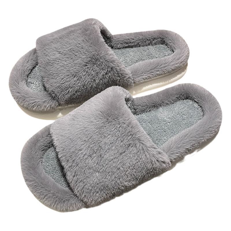 棉拖鞋男冬季家居室内2025年新款居家家用冬天情侣毛拖鞋保暖棉鞋