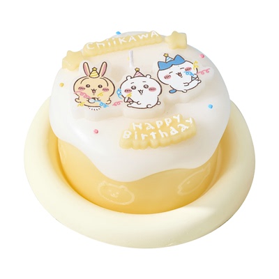 言仓CHIIKAWA联名蛋糕香薰蜡烛