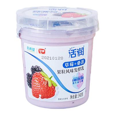 新希望琴牌活润酸奶340g罐装