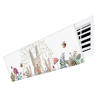 中央空调挡风板出风口风管机挡板防直吹月子遮风板办公室导风通用