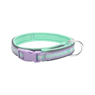 COOLPETS狗狗项圈防挣脱大中小型犬撞色可调节防勒脖猫狗宠物脖圈