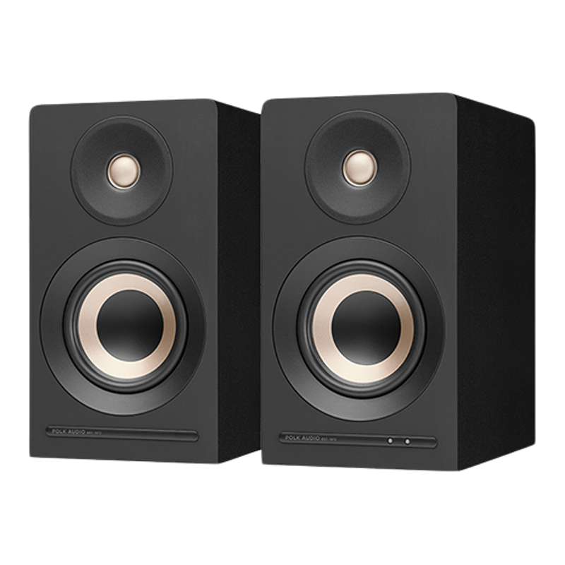 【新品】polk/普乐之声A100专业级家用桌面有源HIFI音箱电脑音响