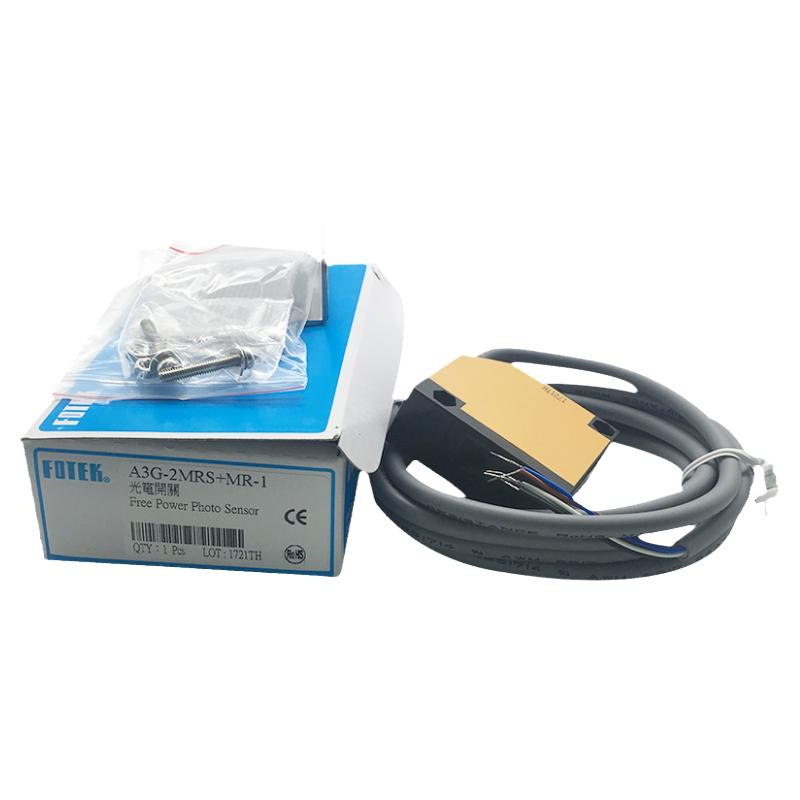 台湾阳明FOTEK光电开关A3G-2MRS/4MX+MR-1 镜面反射感应开传感器
