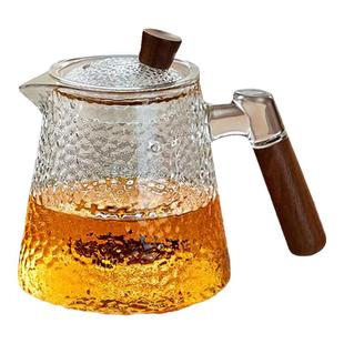 茶壶玻璃泡茶壶家用加厚茶具茶水分离杯专用办公室茶壶一人用水壶