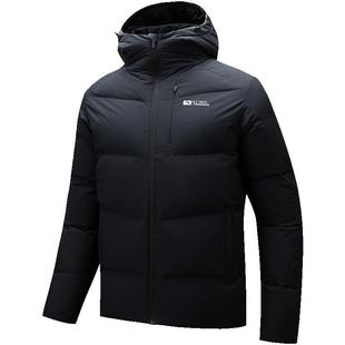 安踏羽绒服男款2025冬季新款加厚保暖鸭绒外套连帽防泼水户外夹克