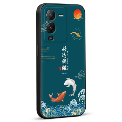 秋昊适用于vivos15pro防摔手机壳v2207a网红创意设计感vivo维沃s15pro软硅胶保护套s15pro新中式外壳vova国风