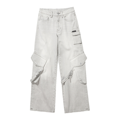 ABLEJEANS女士阔腿牛仔裤