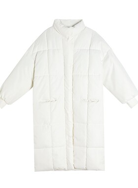 长款保暖oversize羽绒棉服