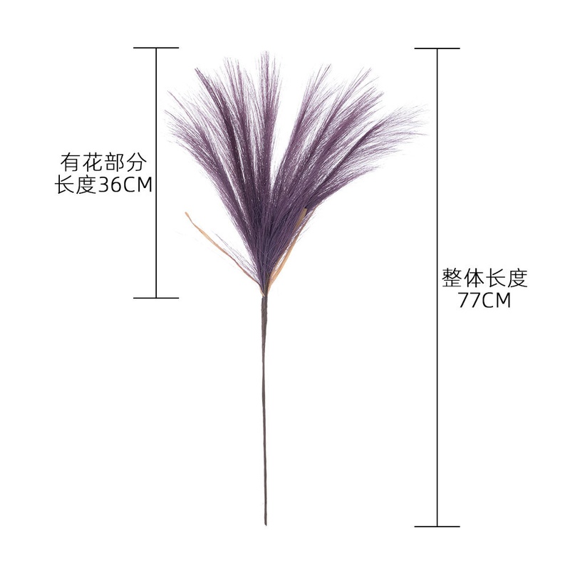 22仿真芦苇蒹葭草仿真花花MW09922假家居装饰手婚庆花捧仿真植物