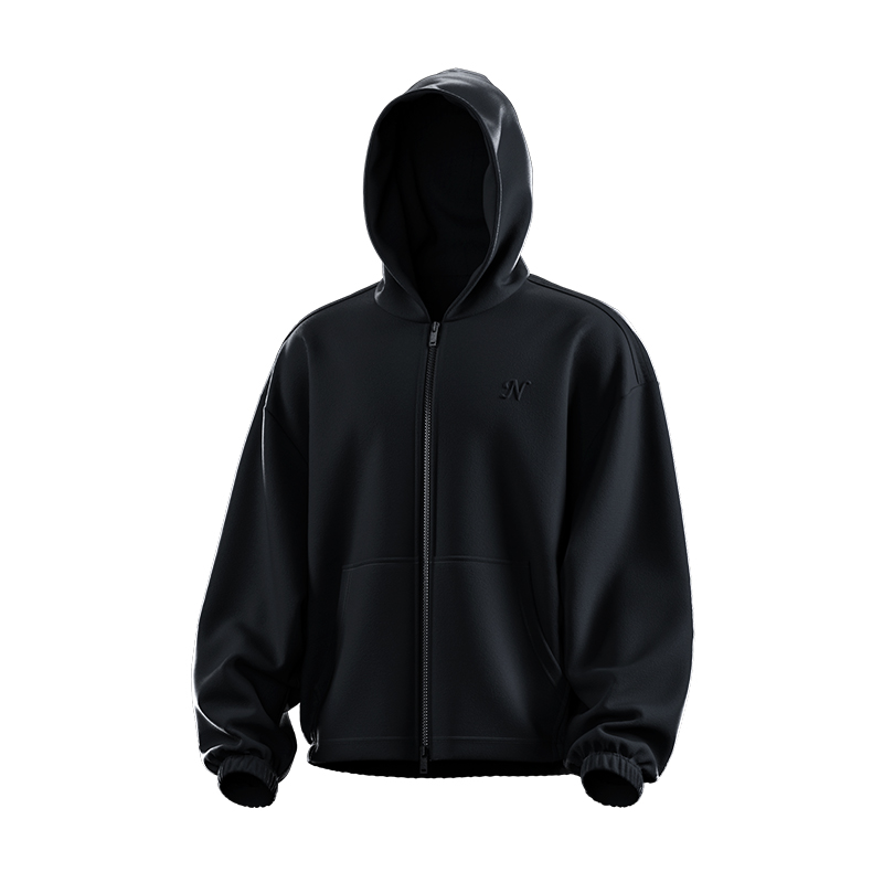 Monster Guardians N系列男子薄款针织连帽运动休闲卫衣长裤套装