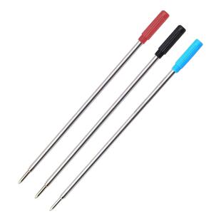 适用高仕笔芯旋转油性商务圆珠笔笔芯蓝红黑色金属高士笔心替换芯