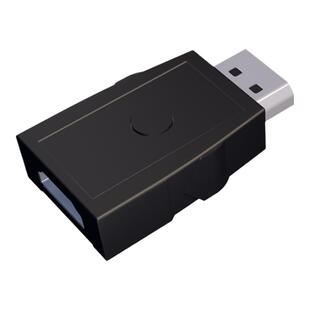 优霆 DP转HDMI锁屏宝EDID学习模拟器校正分辨率转换器带按键调节