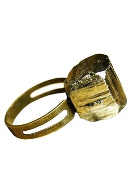 熠先生的蒸汽大陆古铜金色戒指