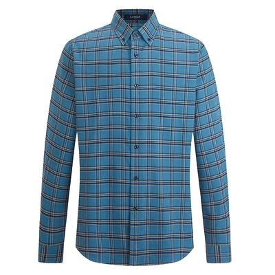 LONDA伦德马商务休闲长袖衬衫男