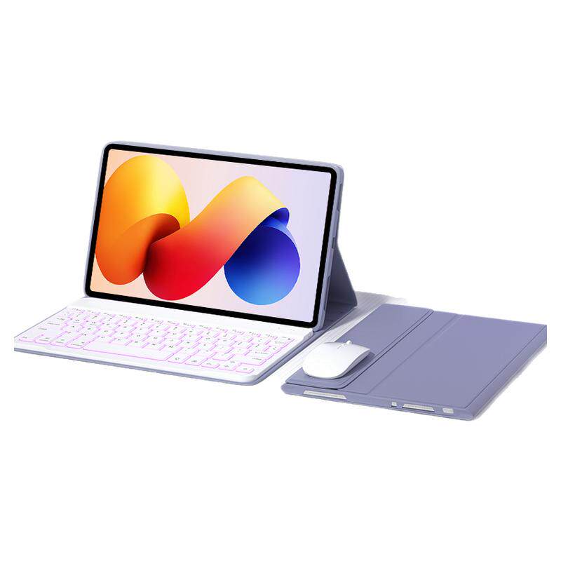 朗费克适用红米pad2pro保护套Kpad2键盘2se小米7spro平板保护壳RedmiPadPro12.1英寸GT带蓝牙鼠标8套装6电脑