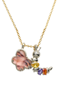 TysGrocery蝴蝶毛毛虫项链