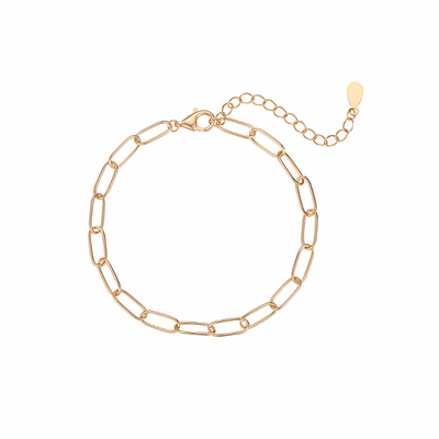 【透莎】古巴链S925纯银手链女