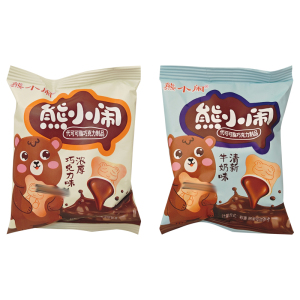 熊小闹夹心小饼干休闲零食小吃下午茶店早餐早点夜宵食品甜点