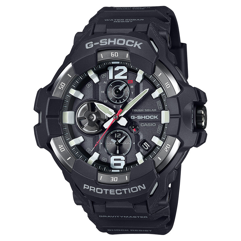卡西欧手表男G-SHOCK航空系列防震防水蓝牙运动太阳能空霸GR-B300