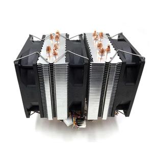 X79 电脑静音风扇 2011 12代1700针台式 AVC6铜管CPU散热器AMD1150